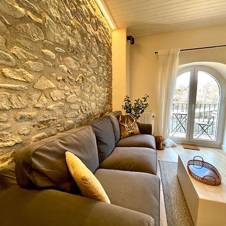 Apartamento Colgante Al Rio Con Vistas Al Puente Camprodon Exteriör bild