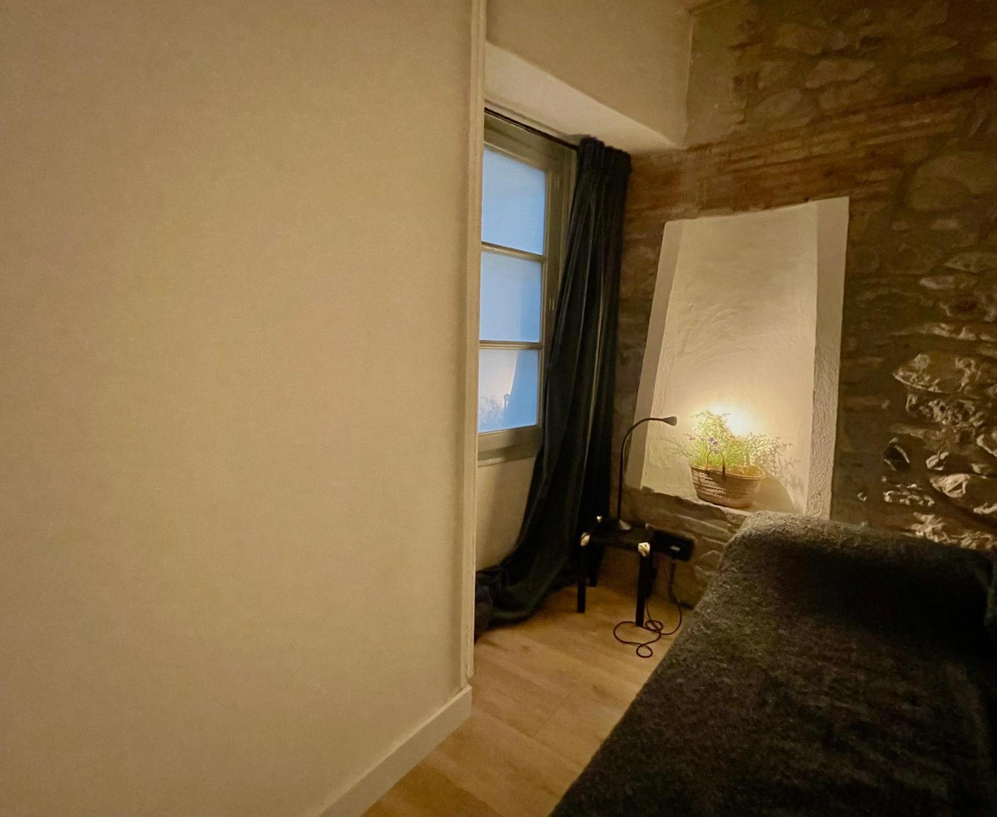 Apartamento Colgante Al Rio Con Vistas Al Puente Camprodon Exteriör bild