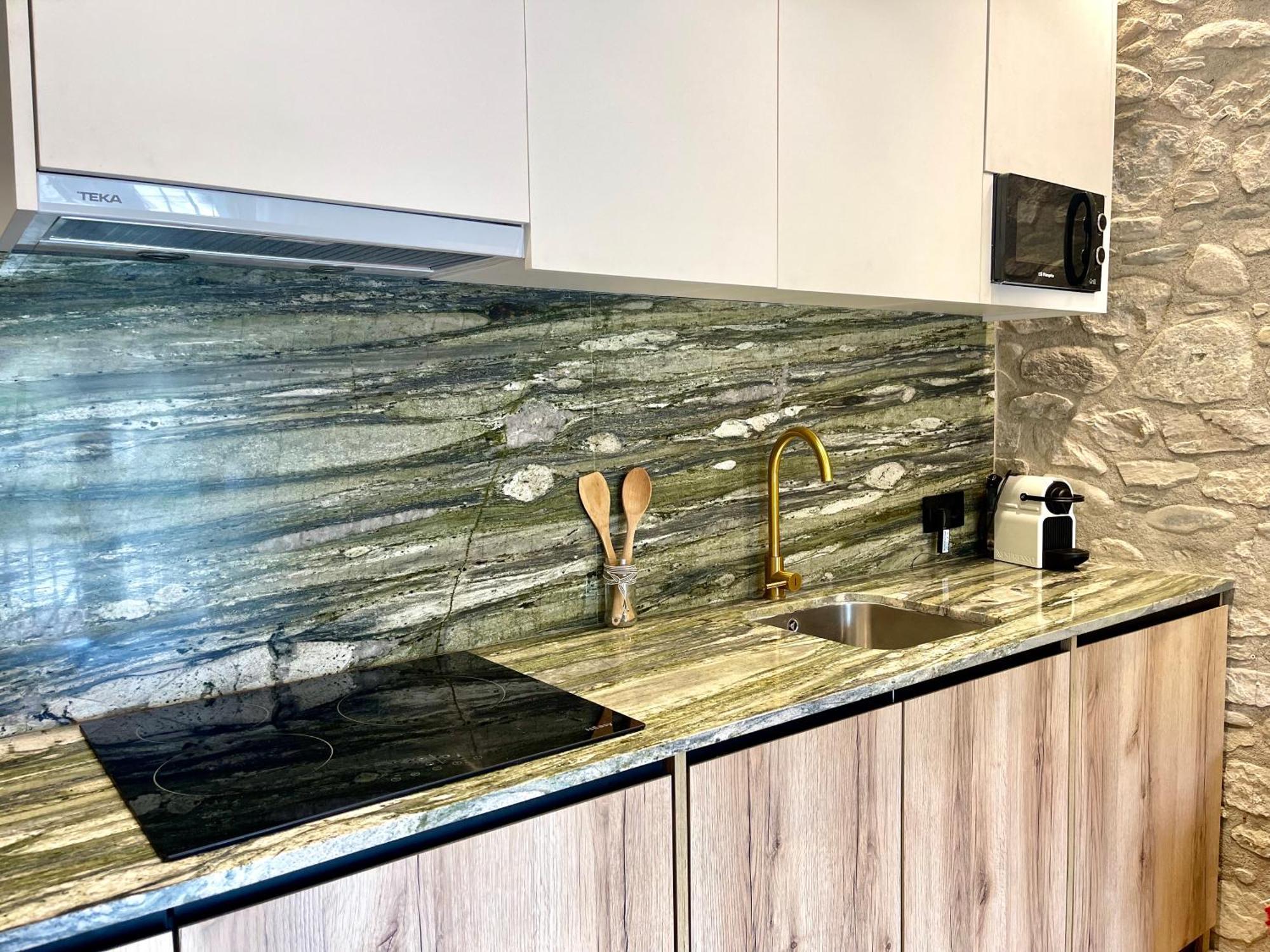 Apartamento Colgante Al Rio Con Vistas Al Puente Camprodon Exteriör bild